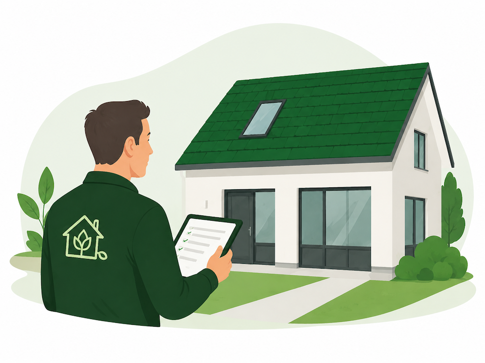 Indien gewenst doet MijnHuisDuurzaam een inspectie aan huis